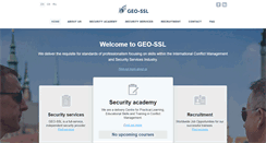 Desktop Screenshot of geo-ssl.com